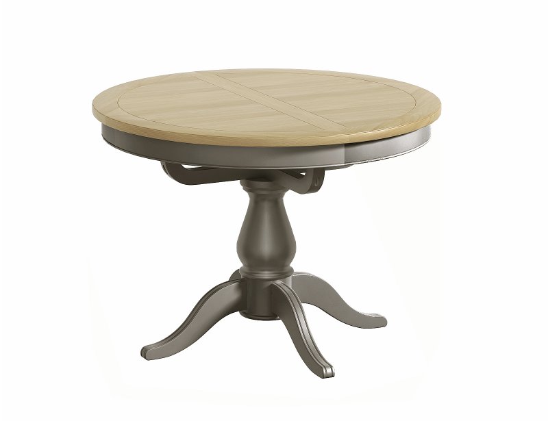 Webb House - Helston Single Pedestal Extending Dining Table